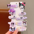 Sweet and adorable cartoon-style acrylic hair clips for girls and students. perfect for adding a touch of cuteness to your little princess's bangs or hair!
