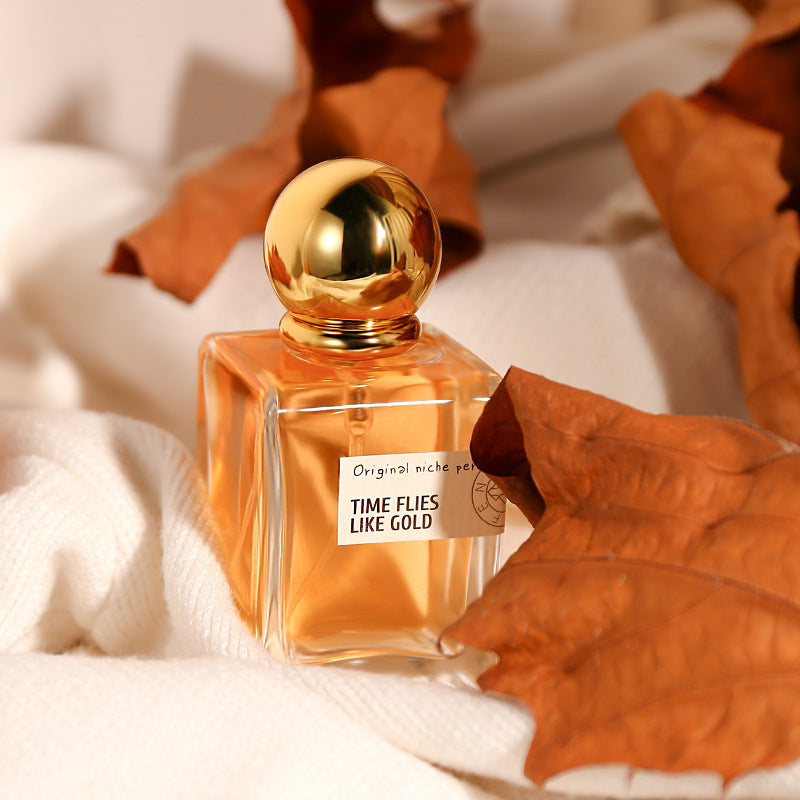 Feng muguin original niche style years of gold perfume for women long-lasting light fragrance fresh nature douyin perfume wholesale