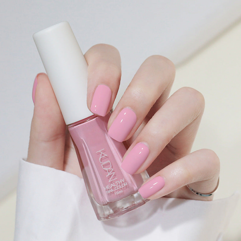 Kudan pure english cross-border special water-based nail polish no baking long-lasting quick-drying peelable 10ml polish