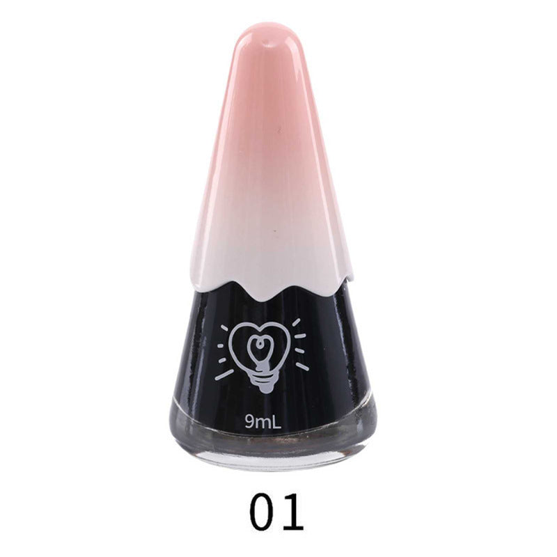 Nail polish, no baking, quick drying, tearable, water-based, peelable, wholesale, autumn and winter, cherry, hand and foot nail polish wholesale