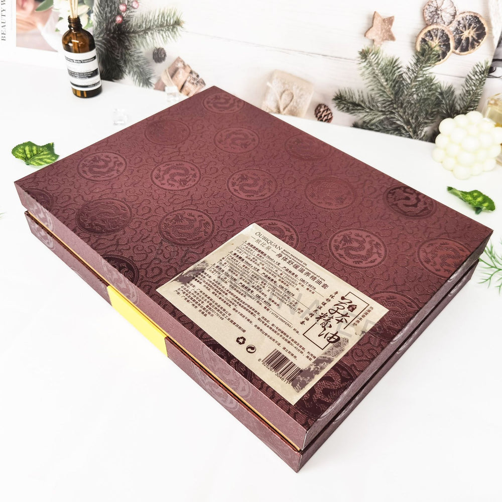 hot rolling herbal care essential oil set beauty salon full body massage gentle care soothing skin care essential oil set