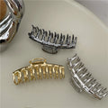 Classy fishbone shark clip hair clip for women large hair clip headwear hair clip back of head 2026 new arrival