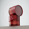 New cosmetic cream glass jar, 50g face cream container, sample travel refillable glass bottle, direct from manufacturer
