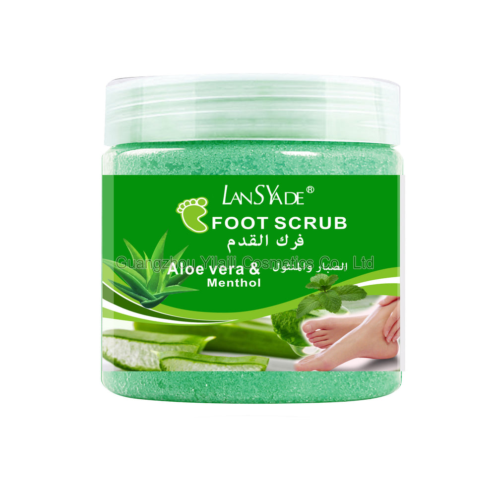 moisturizing body & foot scrub bath salts - deep cleansing, exfoliating, and dead skin removal with fragrant sea salt
