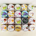 fruit scented bath salt, whole body exfoliating chicken skin square bottle scrub, deep cleansing bath mud rub 500g