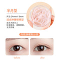 Jonbos lace double eyelid tape - invisible, natural, seamless, specifically for puffy eyes, strong support, matte with shimmer