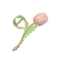 Super fairy gentle tulip flower clip large classy hair clip back of head summernew arrival shark clip headwear