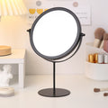Desktop single-sided student dormitory desktop makeup mirror for home iron storage home standable glass mirror dressing table