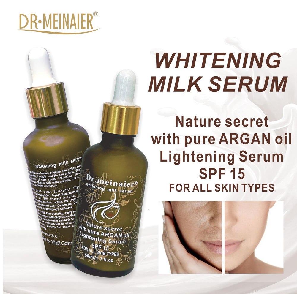 natural argan oil brightening protective liquid moisturizing milk serum milk serum essence milk 50
