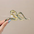 Classy metal gripper large back shark clip hairpin 2024 new classyaccessible luxury clip headwear hairpin