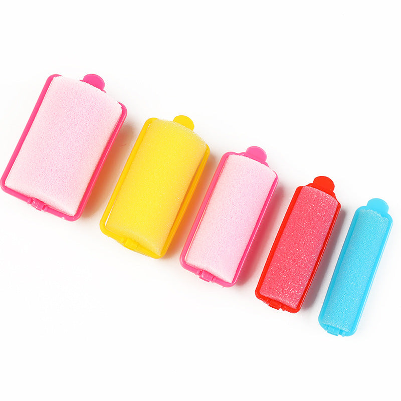 Amazon sponge hair rollers - damage-free, heatless curlers for sleep-in styling - magic lazy hair rollers - hair styling tools