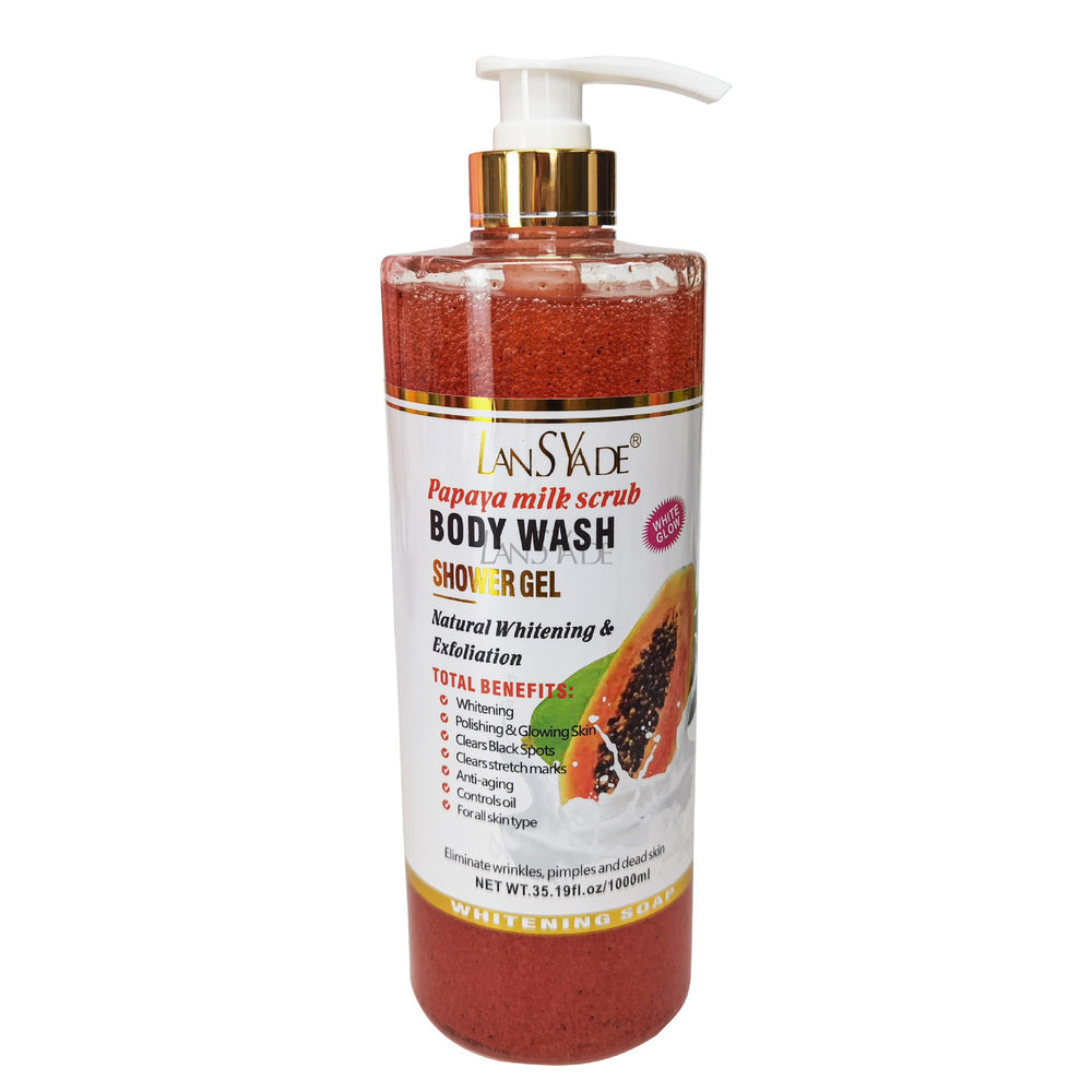 glutathione scrub shower gel long-lasting fragrance moisturizing gentle cleansing milk shower gel 1000ml