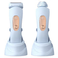 new women's electric double-headed epilator for intimate, underarm, and leg hair removal - body hair shaver