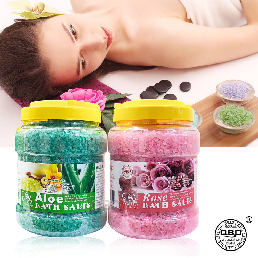 3kg coarse crystal bath salt milk rose natural sea salt full body scrub exfoliating chicken skin brightening