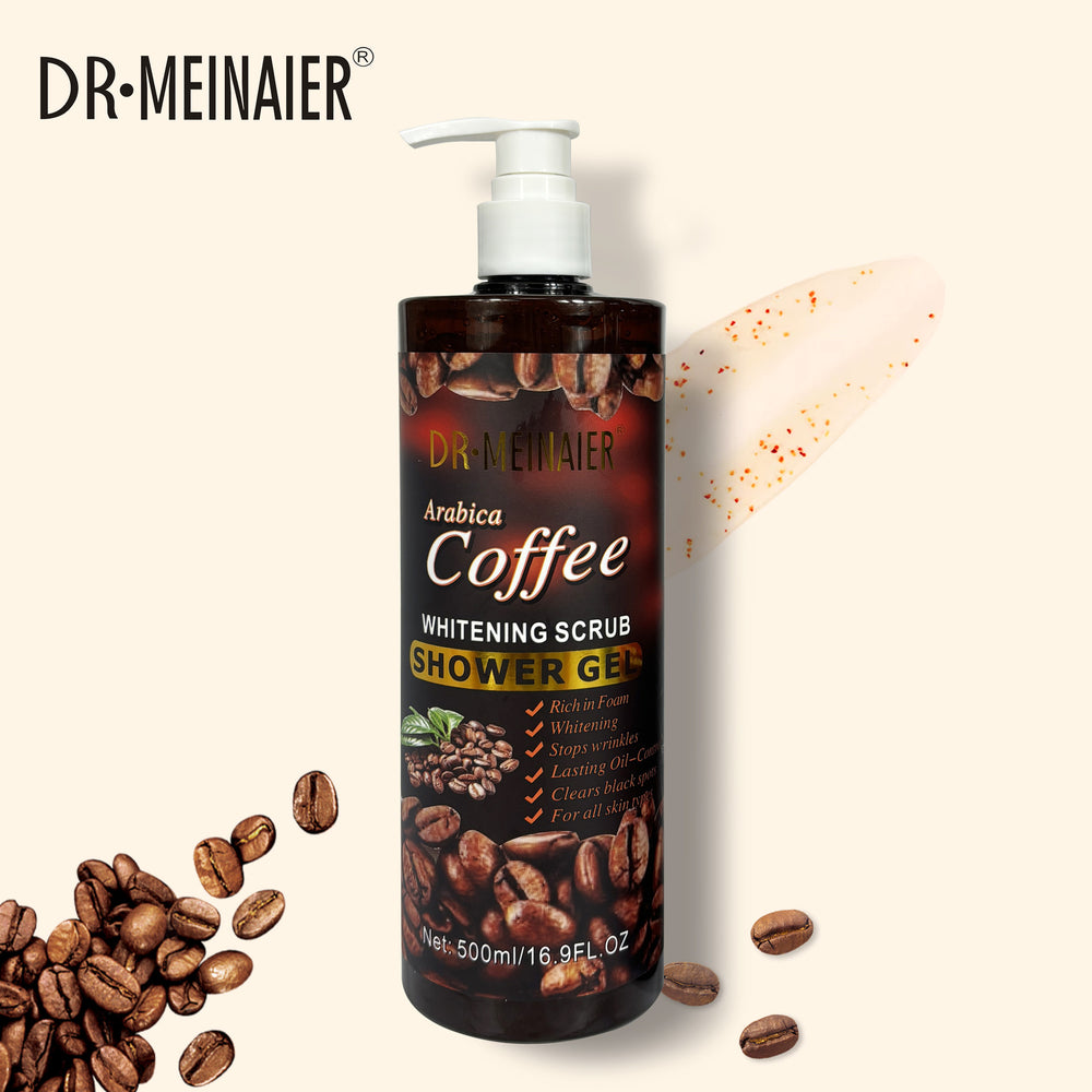 exclusive brightening and moisturizing coffee scrub shower gel to remove chicken skin bubble shower gel for smooth skin wholesale