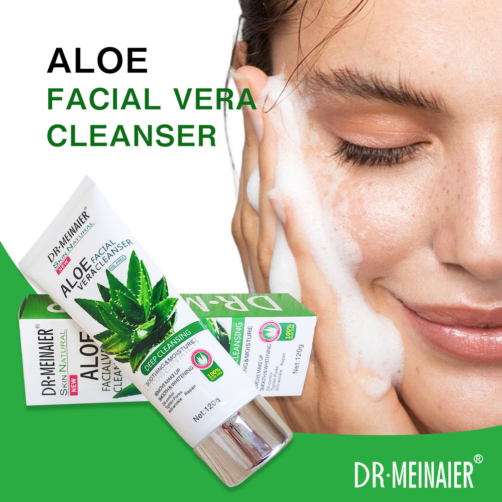 exclusive supply aloe vera facial cleanser aloe vera moisturizing oil control facial cleanser export wholesale