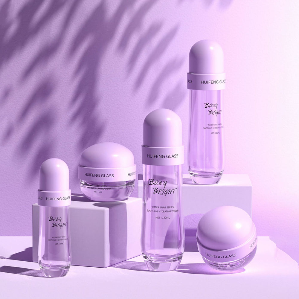 Factory direct custom cosmetic packaging glass bottles. we specialize in manufacturing a wide variety of bottle styles and offer personalized design and customization