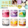 Petal bath salt body scrub - deep cleansing exfoliating bath salt - fine salt wholesale