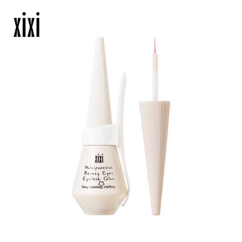 Xixi multi-purpose beauty false eyelashes glue transparent quick-drying invisible traceless super sticky double eyelid glue hair-styling cream