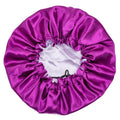Wig packaging double layer wig shower cap silk cap satin hair cap anti-hair loss headgear lace nightcap