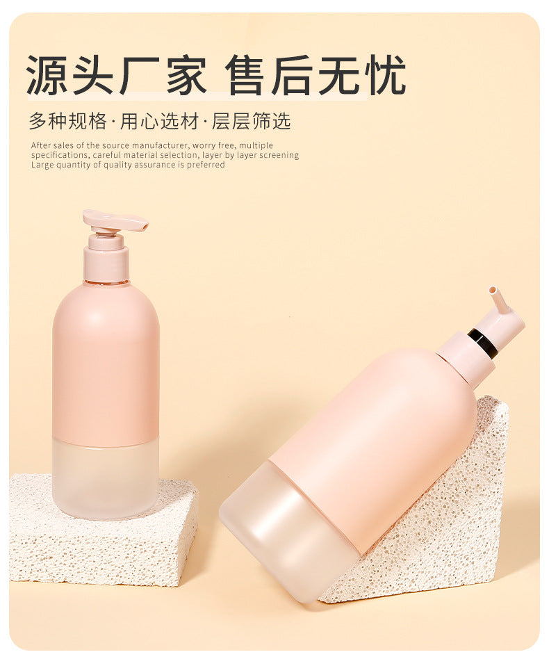 High-style plastic dispensing bottles for shampoo, laundry detergent, body wash, dish soap, and hand sanitizer. customizable empty bottles available