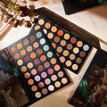 Novo 40-color eyeshadow palette - complete set for beginners, students, and everyday wear. affordable, natural, and earth-toned eyeshadow