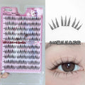 Gege bear nine-tailed rabbit fox series glue-free false eyelashes comic artificial segmented elongated eye tail novice eyelashes