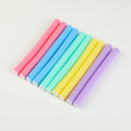Multi-color pearl cotton hair roll diy pear flower head curling bar eva sponge curling iron pearl cotton curling iron