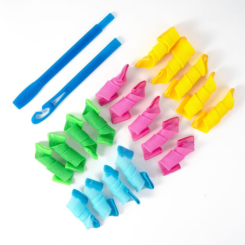 Hair curling handy gadget hair curling bar heatless curling iron water ripple hair curling big wave curling iron hairdressing tool