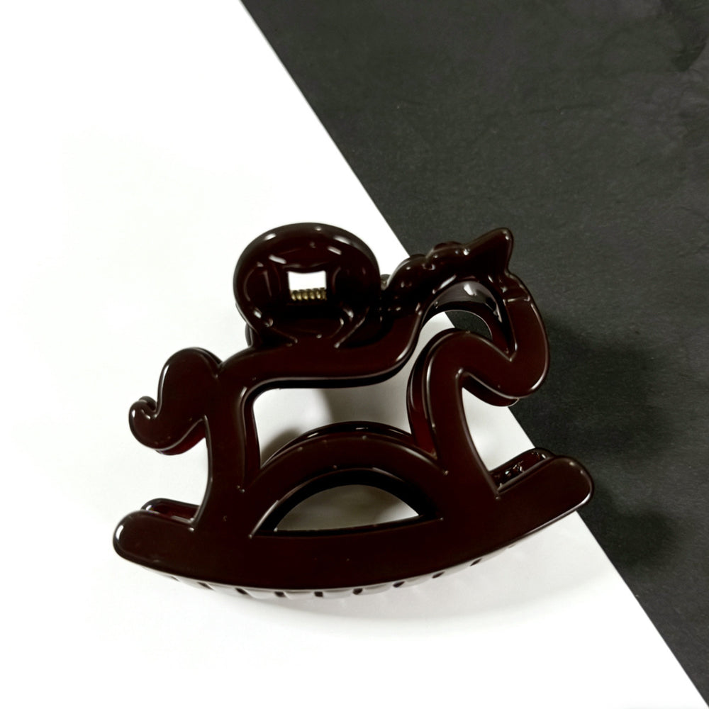 Korean style hollow pony clip for women, back of head updo claw clip, high-end shark clip, unique hair clip, new hair accessories