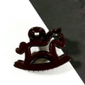 Korean style hollow pony clip for women, back of head updo claw clip, high-end shark clip, unique hair clip, new hair accessories