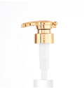 Ready-to-ship premium electroplated pump head - 33/410 plastic lotion pump - press-type personal care threaded hexagonal pump