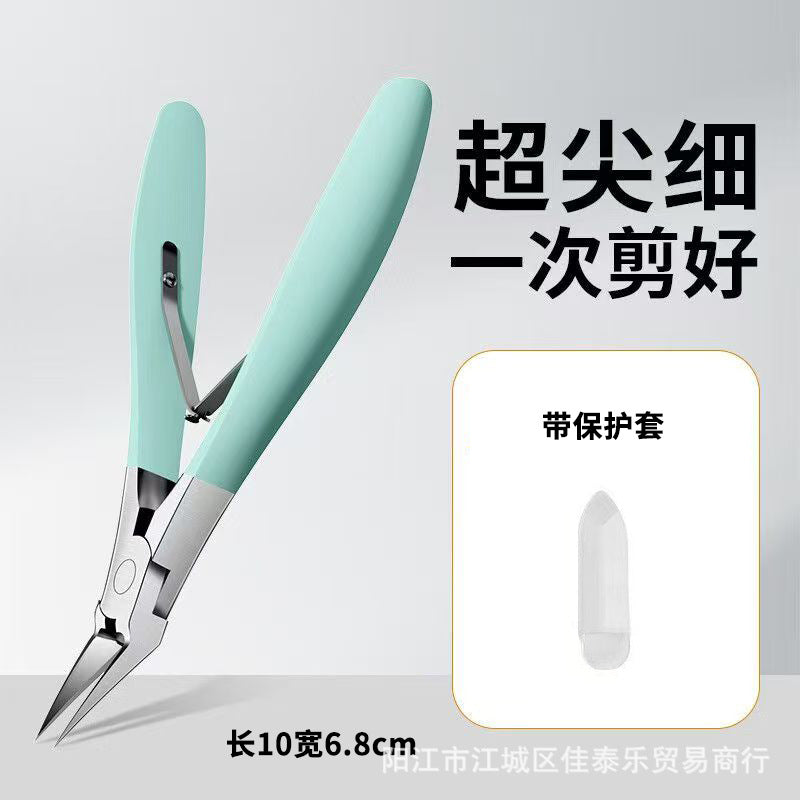 New arrival nail scissors, special nail clippers for nail grooves, pedicure handy gadget, toenail scissors, stainless steel eagle beak nail clippers