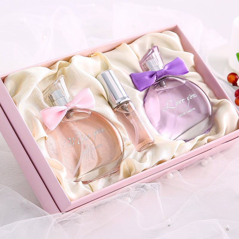 Aishixuandai liushijinsha gift box perfume women's perfume long-lasting light fragrance nature fresh floral and fruity fragrance wholesale