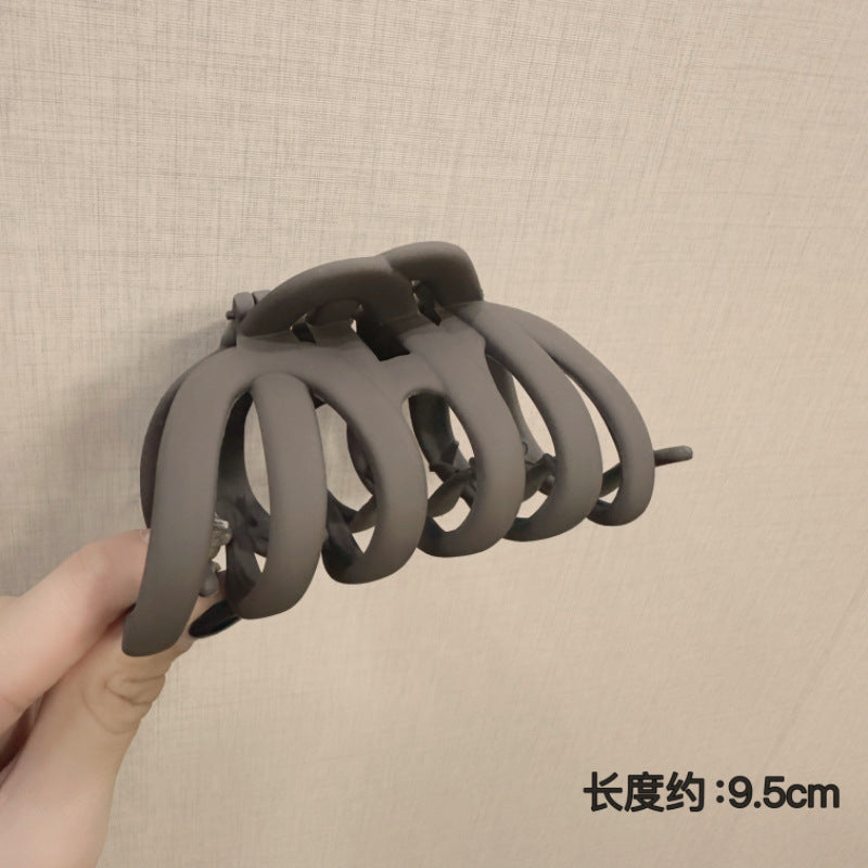 Korean autumn/winter premium hair clips - exquisite claw clips for updos, large size shark clips for thick hair, women's hair accessories