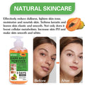 papaya vc original solution gently tightens and moisturizes the skin, facial and body hydrating moisturizing essence, brightening and toning