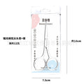 Manufacturer stainless steel 2.0 mirror embroidery scissors eyebrow scissors nose hair scissors beauty scissors multifunctional scissors wholesale