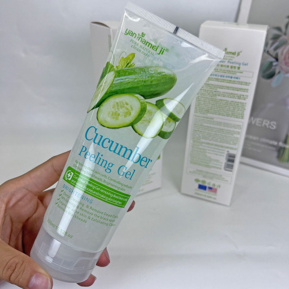 Export pomegranate exfoliating apple cucumber exfoliating gel scrub facial body gentle brightening gel