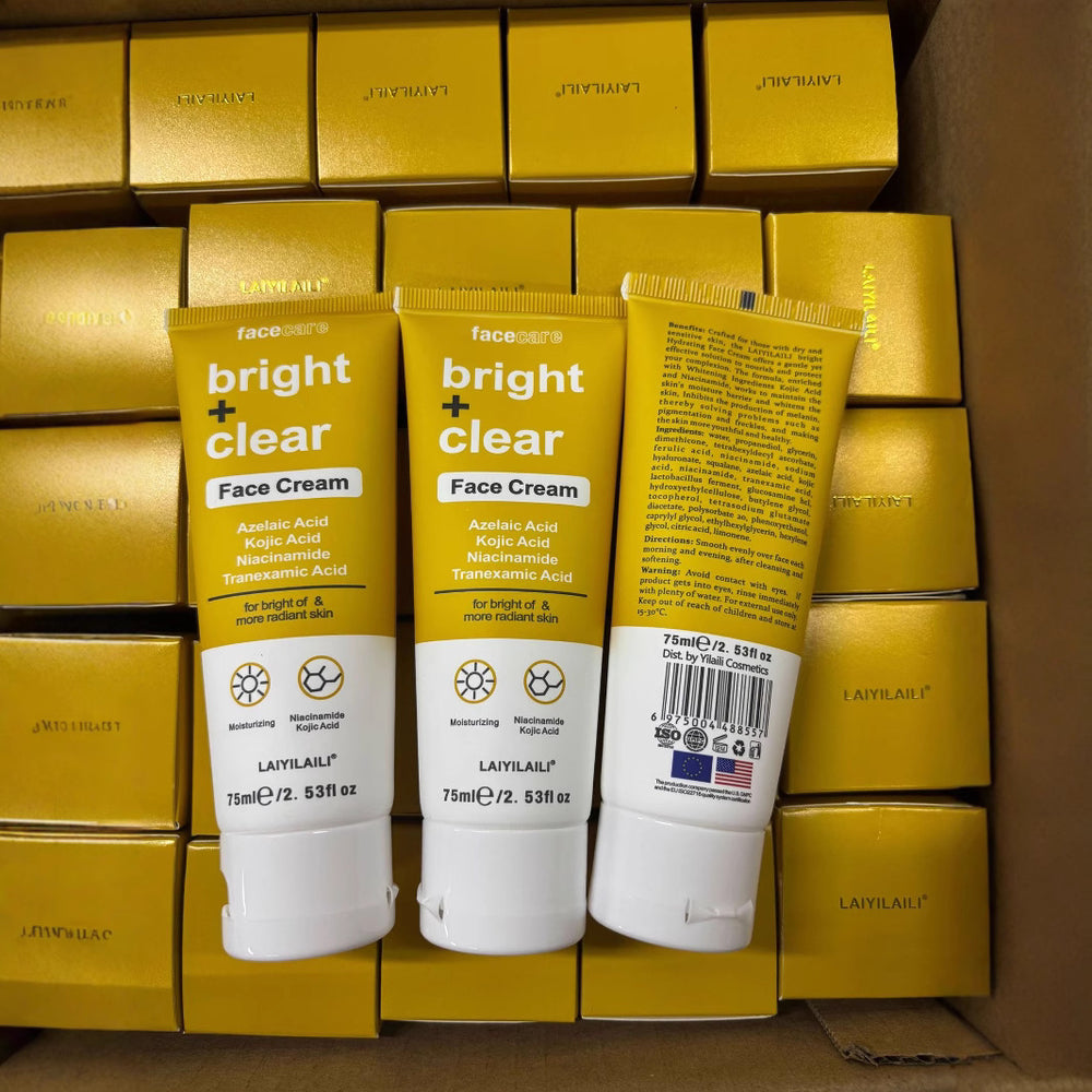 brightening and cleansing cream 75ml kojic acid brightening moisturizing cream tranexamic acid moisturizing cream wholesale export