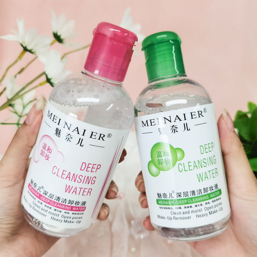 gentle deep cleansing water 250ml hydrating cleansing facial eye and lip three-in-one makeup remover manufacturer wholesale