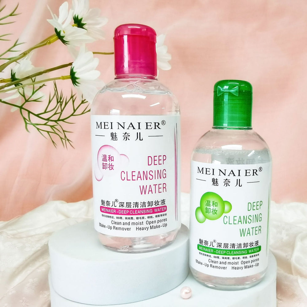 gentle deep cleansing water 250ml hydrating cleansing facial eye and lip three-in-one makeup remover manufacturer wholesale
