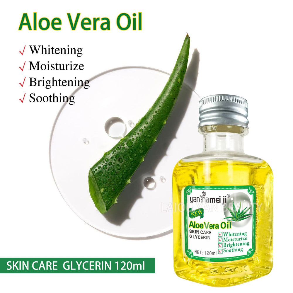 body oil for body and face, luminous moisturizing essential oil, coconut and olive skin care 120ml