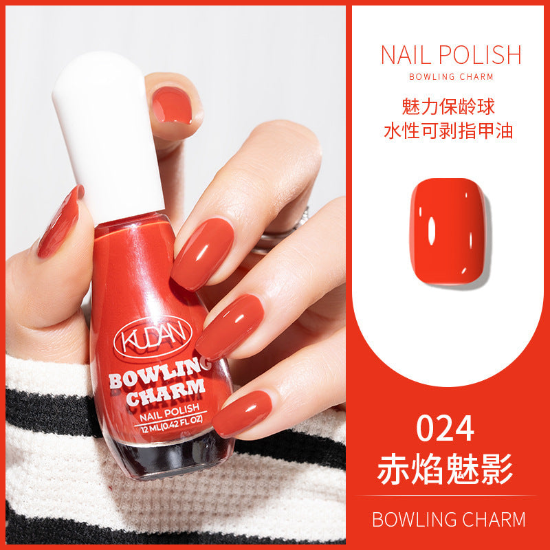 Kudan nail polish 12ml water-based no-bake long-lasting kosela light fragrance new cross-border best selling 40 colors