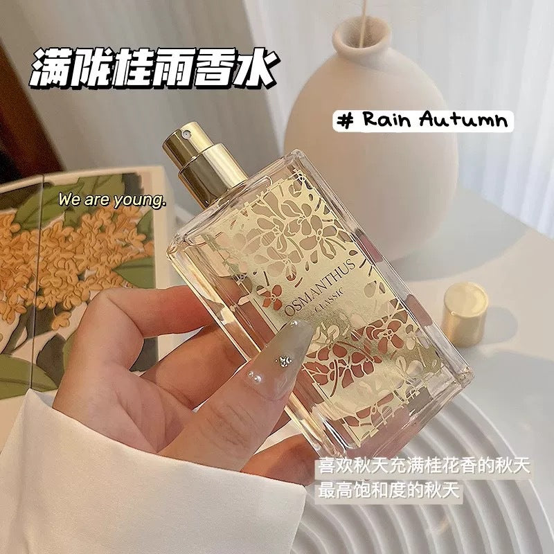 Shi mang man long gui rain perfume osmanthus fragrance long-lasting fresh light fragrance student party affordable niche style women's perfume