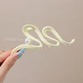 Classy metal gripper large back shark clip hairpin 2024 new classyaccessible luxury clip headwear hairpin