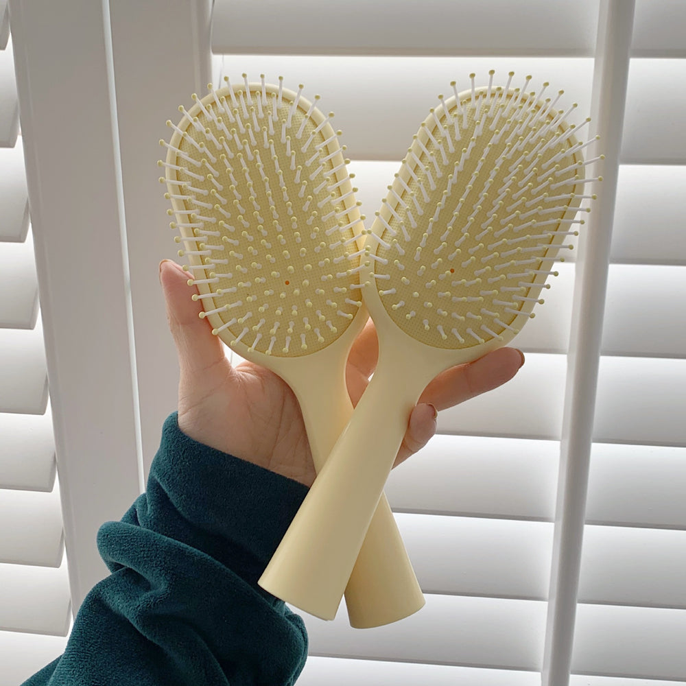 Girls air bag massage comb meridian comb cute portable air cushion comb anti-static for home dry and wet dual-use large board comb