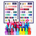Risyal cross-border exclusive: 60 colors of 15ml gel nail polish - includes basic gel, cat eye gel, and more