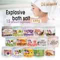 explosive petal bath salt ball bath ball nourishing and moisturizing skin instant bath salt bath ball bath powder 680g