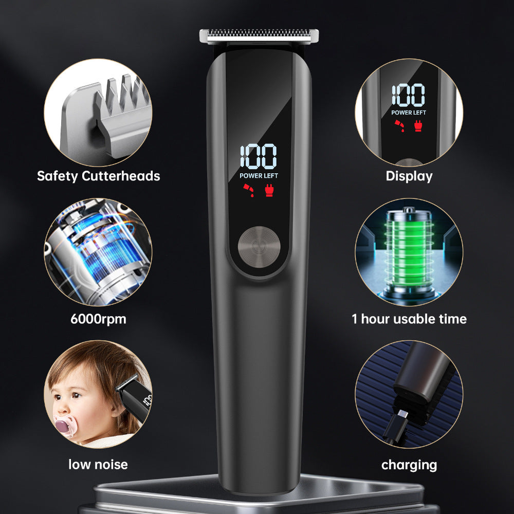 multifunctional hairdressing set rechargeable electric hairdresser amazon popular waterproof clipper oil head for home