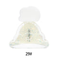 Transparent with glitter 29